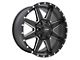 Pro Comp Wheels Quick 8 Satin Black Milled 8-Lug Wheel; 20x9; 0mm Offset (23-24 F-350 Super Duty SRW)
