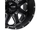 Pro Comp Wheels 63 Series Recon Satin Black Milled 6-Lug Wheel; 17x9; -6mm Offset (2024 Ranger)