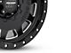 Pro Comp Wheels Hammer Satin Black Milled 6-Lug Wheel; 17x9; -6mm Offset (2024 Ranger)