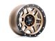 Pro Comp Wheels Phaser Matte Bronze with Black Lip 6-Lug Wheel; 17x9; -6mm Offset (24-25 Ranger)