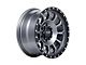 Pro Comp Wheels Rockwell Matte Graphite with Black Lip 6-Lug Wheel; 17x8; 0mm Offset (2024 Ranger)