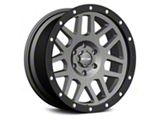 Pro Comp Wheels Vertigo Dark Gray with Black Lip 6-Lug Wheel; 20x9; -12mm Offset (24-25 Ranger)