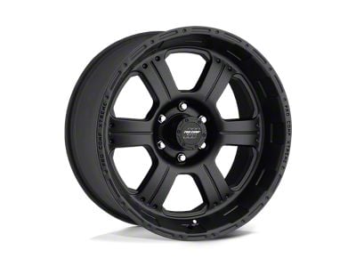 Pro Comp Wheels Kore Flat Black 6-Lug Wheel; 17x8; -12mm Offset (91-96 Dakota)