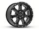 Pro Comp Wheels Sledge Satin Black Milled 5-Lug Wheel; 20x9; 0mm Offset (94-01 RAM 1500)