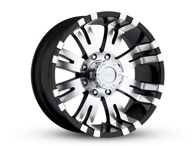 Pro Comp Wheels 01 Series Gloss Black Machined 8-Lug Wheel; 18x9.5; -19mm Offset (94-02 RAM 2500)