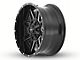 Pro Comp Wheels Blockade Gloss Black Milled 8-Lug Wheel; 20x9.5; -6mm Offset (94-02 RAM 2500)