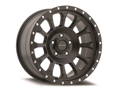 Pro Comp Wheels Rockwell Satin Black 8-Lug Wheel; 18x9; 0mm Offset (94-02 RAM 3500 SRW)