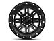 Pro Comp Wheels Cognos Satin Black Milled 6-Lug Wheel; 17x9; -6mm Offset (99-06 Sierra 1500)