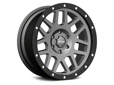 Pro Comp Wheels Vertigo Dark Gray with Black Lip 6-Lug Wheel; 20x9; -12mm Offset (99-06 Silverado 1500)