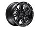 Pro Comp Wheels 62 Series Apex Satin Black Milled 6-Lug Wheel; 17x9; -6mm Offset (23-25 Canyon)