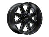 Pro Comp Wheels 63 Series Recon Satin Black Milled 6-Lug Wheel; 17x9; -6mm Offset (23-25 Canyon)