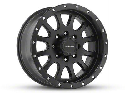 Pro Comp Wheels Syndrome Satin Black 6-Lug Wheel; 17x9; -6mm Offset (23-25 Canyon)