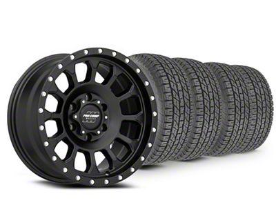 17x8.5 Pro Comp Rockwell Wheel & 33in Yokohama All-Terrain Geolandar A/T Tire Package (15-20 F-150)