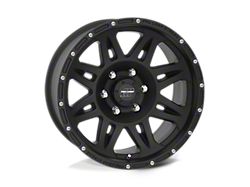 Pro Comp Wheels Torq Flat Black 6-Lug Wheel; 17x9; -6mm Offset (21-24 F-150)