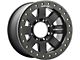 Pro Comp Wheels Trilogy Race Satin Black 8-Lug Wheel; 17x9; -6mm Offset (19-24 RAM 2500)