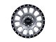 Pro Comp Wheels Rockwell Matte Graphite with Black Lip 6-Lug Wheel; 17x8; 0mm Offset (19-23 Ranger)