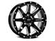 Pro Comp Wheels Patriot Gloss Black Milled 6-Lug Wheel; 20x9; 0mm Offset (19-24 Sierra 1500)