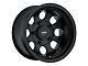Pro Comp Wheels Vintage Flat Black 6-Lug Wheel; 17x9; -6mm Offset (14-18 Sierra 1500)
