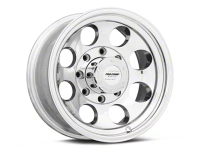 Pro Comp Wheels 69 Series Polished 8-Lug Wheel; 17x9; -6mm Offset (07-10 Sierra 3500 HD SRW)