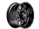 Pro Comp Wheels Trilogy Satin Black 8-Lug Wheel; 17x9; -6mm Offset (07-10 Sierra 3500 HD SRW)