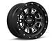 Pro Comp Wheels Cognos Satin Black Milled 6-Lug Wheel; 17x9; -6mm Offset (14-18 Silverado 1500)