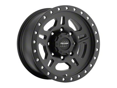 Pro Comp Wheels La Paz Satin Black 8-Lug Wheel; 17x8.5; 0mm Offset (07-10 Silverado 3500 HD SRW)