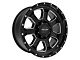 Pro Comp Wheels Sledge Satin Black 8-Lug Wheel; 20x9; 0mm Offset (20-24 Silverado 3500 HD SRW)