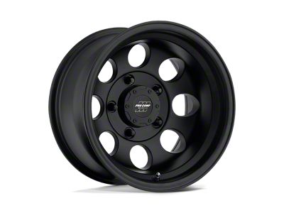 Pro Comp Wheels Vintage Flat Black 8-Lug Wheel; 16x8; 0mm Offset (07-10 Silverado 3500 HD SRW)