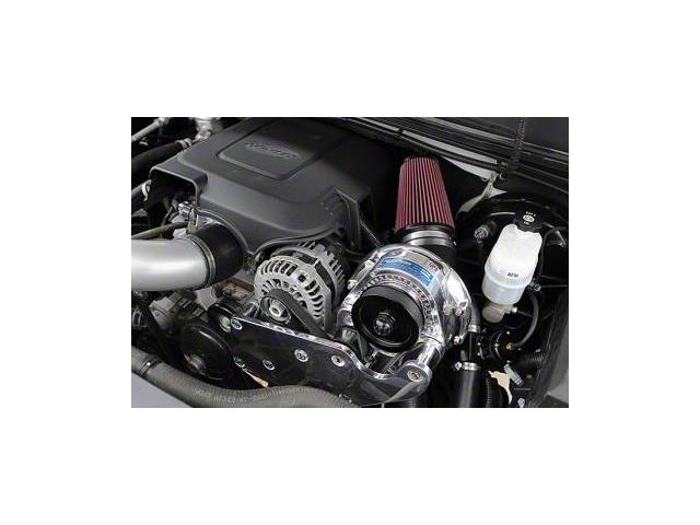 Procharger Stage II Intercooled Supercharger Complete Kit with P-1SC-1; Satin Finish (07-13 4.8L Silverado 1500)