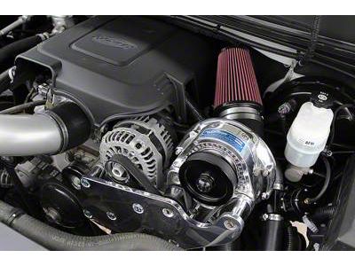 Procharger Stage II Intercooled Supercharger Complete Kit with P-1SC-1; Satin Finish (07-09 6.0L Sierra 1500)