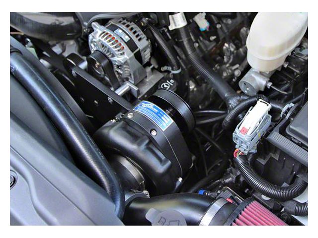 Procharger High Output Intercooled Supercharger Tuner Kit with P-1SC-1; Satin Finish (15-19 6.0L Sierra 2500 HD)