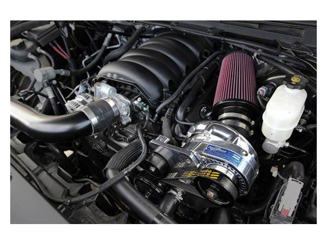 Procharger High Output Intercooled Supercharger Tuner Kit with P-1SC-1; Satin Finish (14-18 6.2L Silverado 1500)