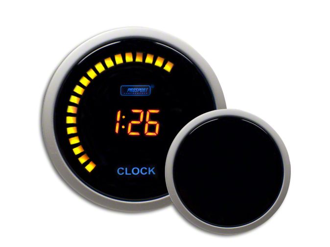 Prosport Performance Series Digital Clock (52mm, Amber)