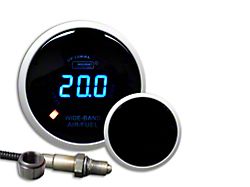 Prosport 52mm Digital Wideband Air/Fuel Ratio Gauge; Blue (Universal; Some Adaptation May Be Required)