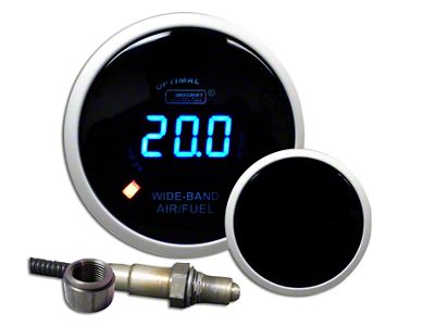 Prosport 52mm Digital Wideband Air/Fuel Ratio Gauge; Blue (Universal; Some Adaptation May Be Required)