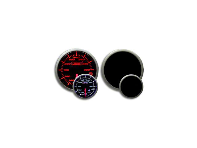 Prosport 60mm Premium Series Oil Temperature Gauge; Amber/White (Universal; Some Adaptation May Be Required)