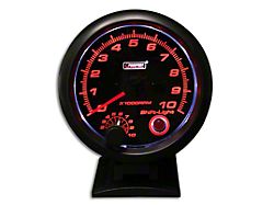 Prosport Performance Tachometer with Shift Light; 3-3/4-Inch (Universal; Some Adaptation May Be Required)