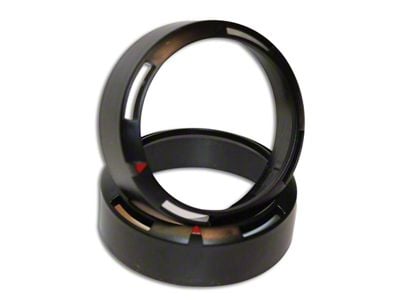 Prosport 60mm Premium Series Bezel Cover; Black (Universal; Some Adaptation May Be Required)