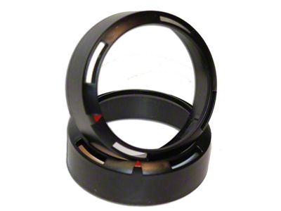 Prosport 60mm Premium Series Bezel Cover; Black (Universal; Some Adaptation May Be Required)