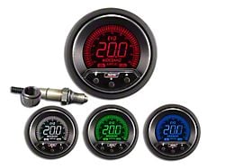 Prosport 52mm Premium EVO Series Evo Digital Wideband Air/Fuel Ratio Gauge; Blue/Red/Green/White (Universal; Some Adaptation May Be Required)