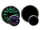 Prosport 52mm Premium Series Water Temperature Gauge; Electrical; Green/White (Universal; Some Adaptation May Be Required)