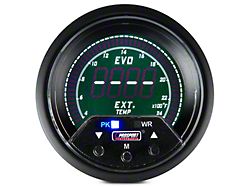 Prosport 60mm Premium EVO Series Exhaust Gas Temperature Gauge; Electrical; Blue/Red/Green/White (Universal; Some Adaptation May Be Required)