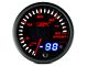 Prosport 60mm JDM Series Dual Display Boost Gauge; Electrical; Amber/White (Universal; Some Adaptation May Be Required)