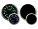 Prosport 52mm Performance Series Oil Pressure Gauge; Electrical; Green/White (Universal; Some Adaptation May Be Required)