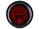 Prosport 52mm EVO Series Oil Pressure Gauge; Electrical; Blue/Red (Universal; Some Adaptation May Be Required)