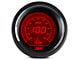 Prosport 52mm EVO Series Oil Temperature Gauge; Electrical; Blue/Red (Universal; Some Adaptation May Be Required)