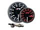 Prosport 52mm Premium Series White Pointer Wideband Air/Fuel Ratio Gauge; Amber/White (Universal; Some Adaptation May Be Required)