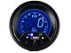 Prosport 60mm Premium EVO Series Oil Pressure Gauge; Electrical; Blue/Red/Green/White (Universal; Some Adaptation May Be Required)