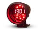 Prosport Shift Light with Digital Tachometer; Black (Universal; Some Adaptation May Be Required)