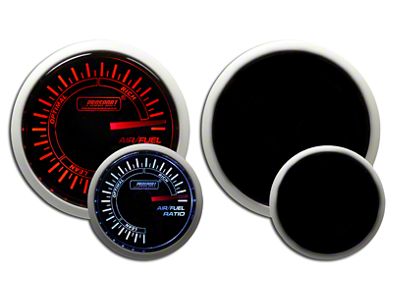 Prosport 52mm Performance Series Air/Fuel Ratio Gauge; Electrical; Amber/White (Universal; Some Adaptation May Be Required)